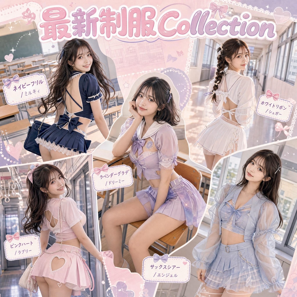 最新高校制服コレクション