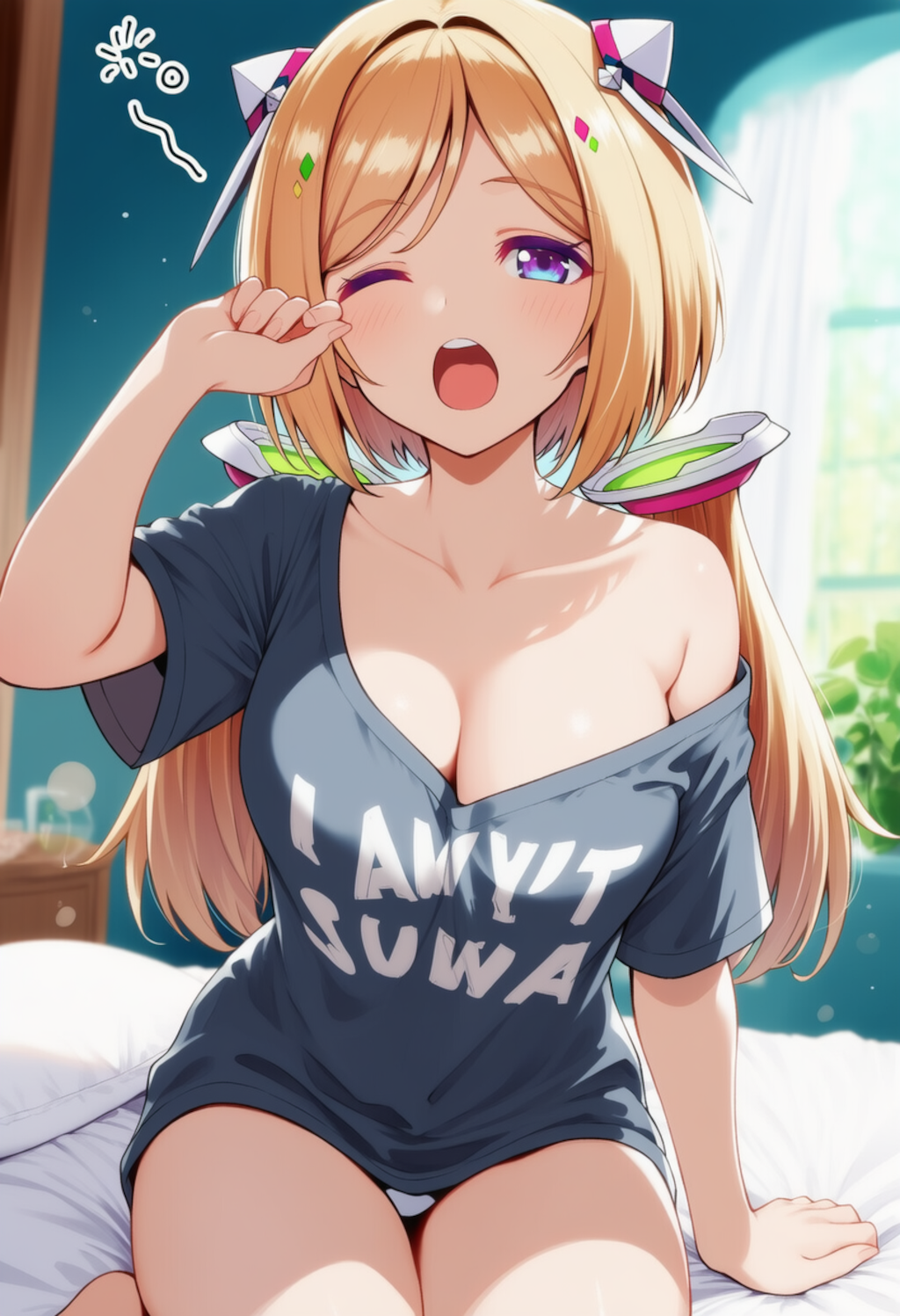 おはよぉ～（アキ・ローゼンタール）