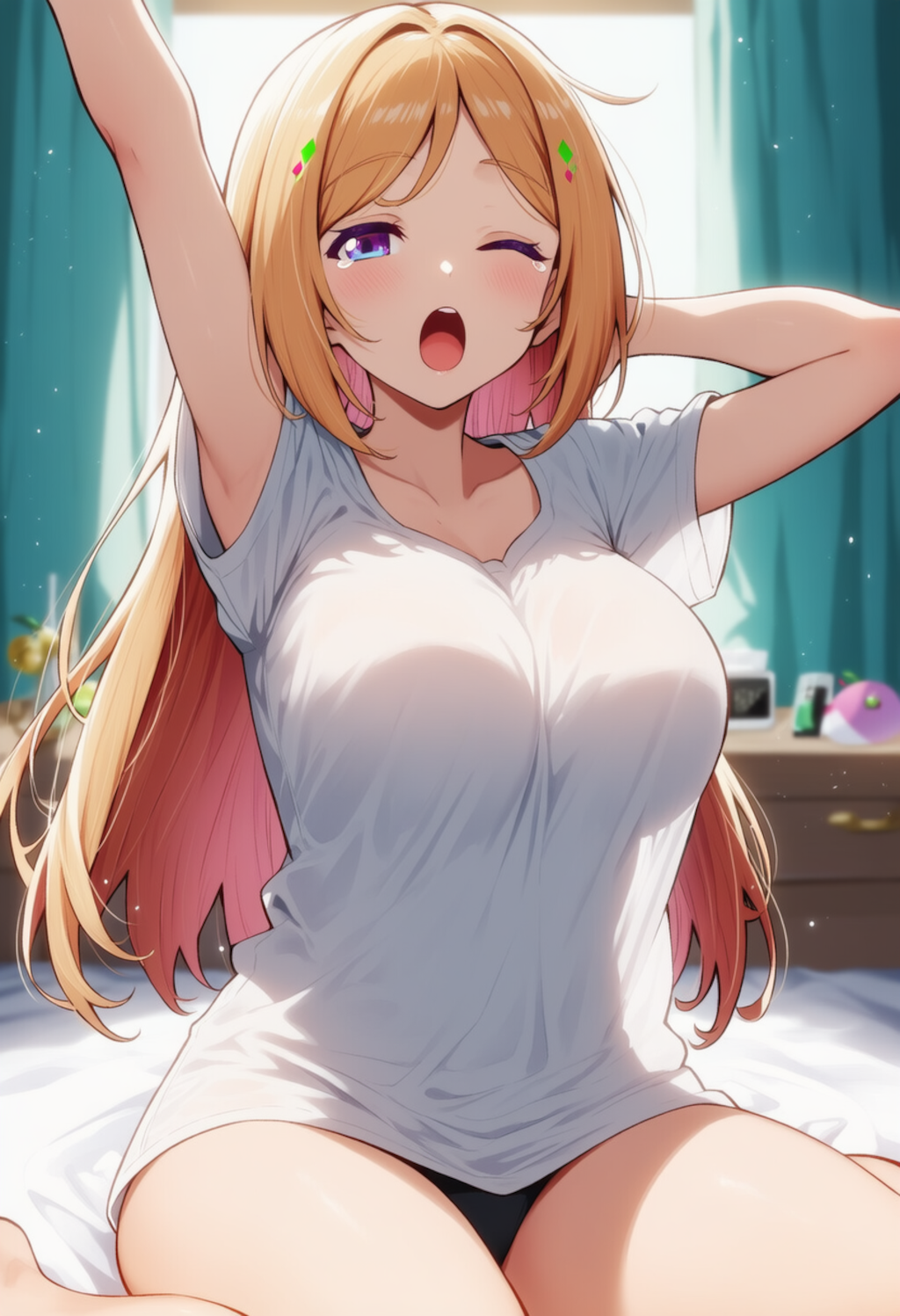 おはよぉ～（アキ・ローゼンタール）