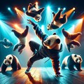 ブレイクダンスパンダ 10枚目