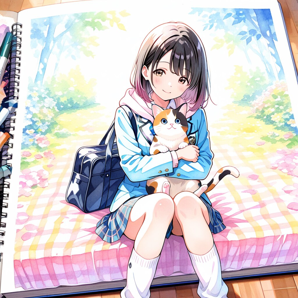 思い出スケッチ（２）HARPY | の人気AIイラスト・グラビア