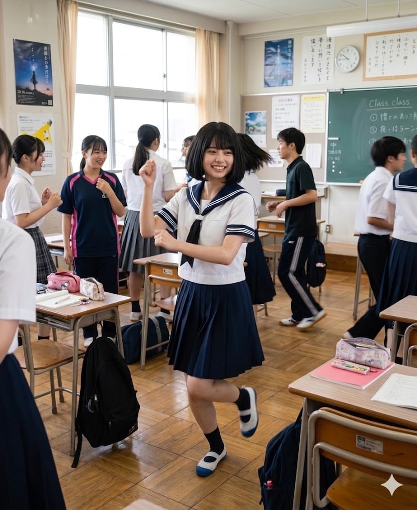 練習合間の無防備な瞬間！このあどけない表情に全男が堕ちる！！