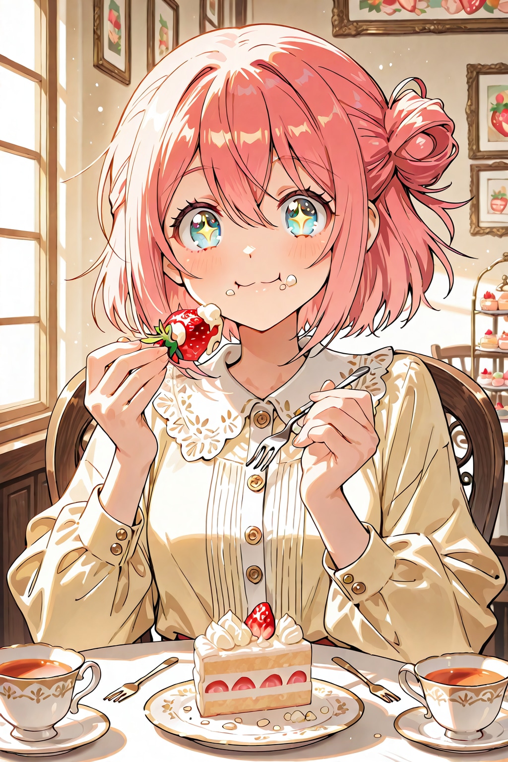 嬉しそう