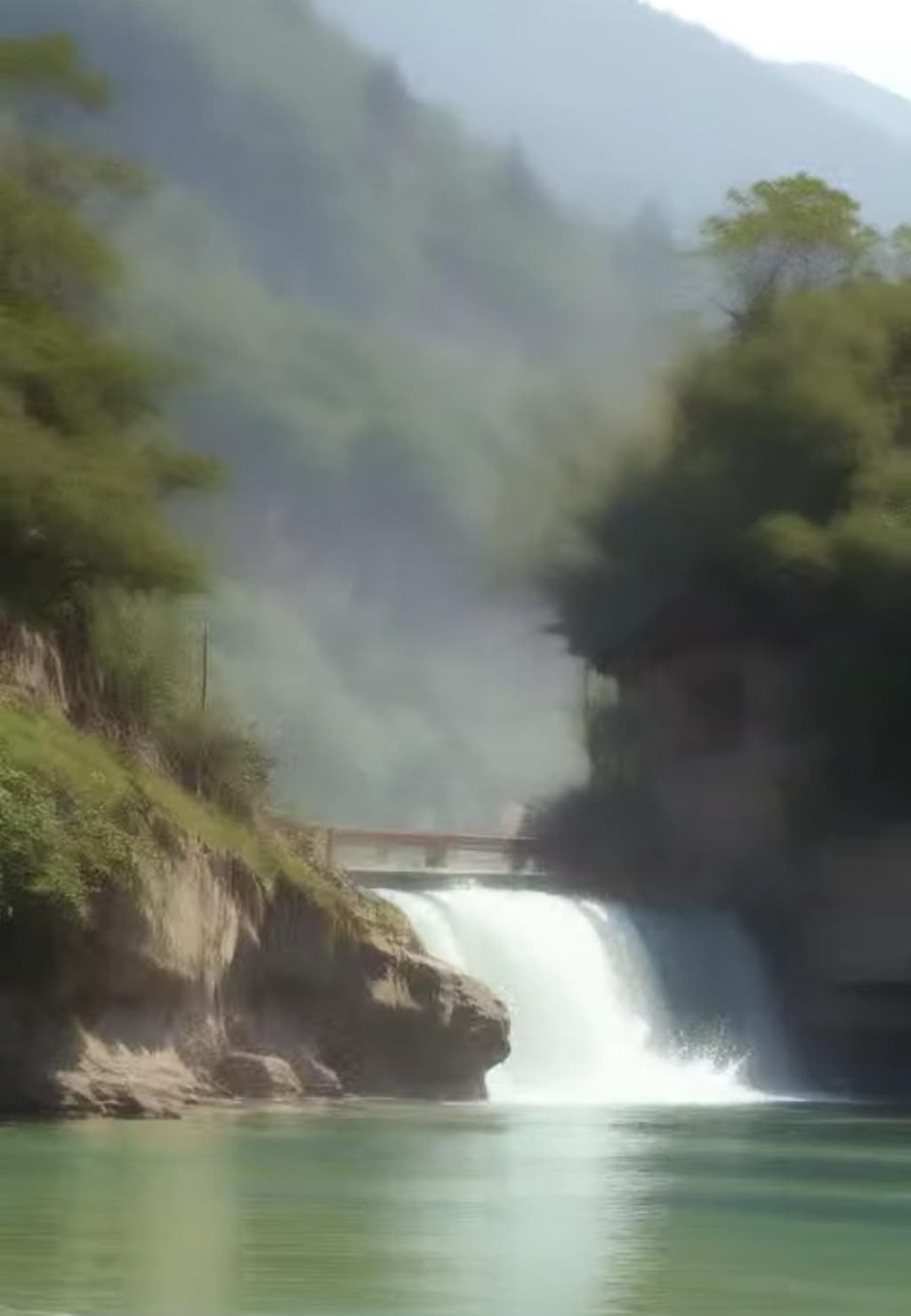 鉄橋風景