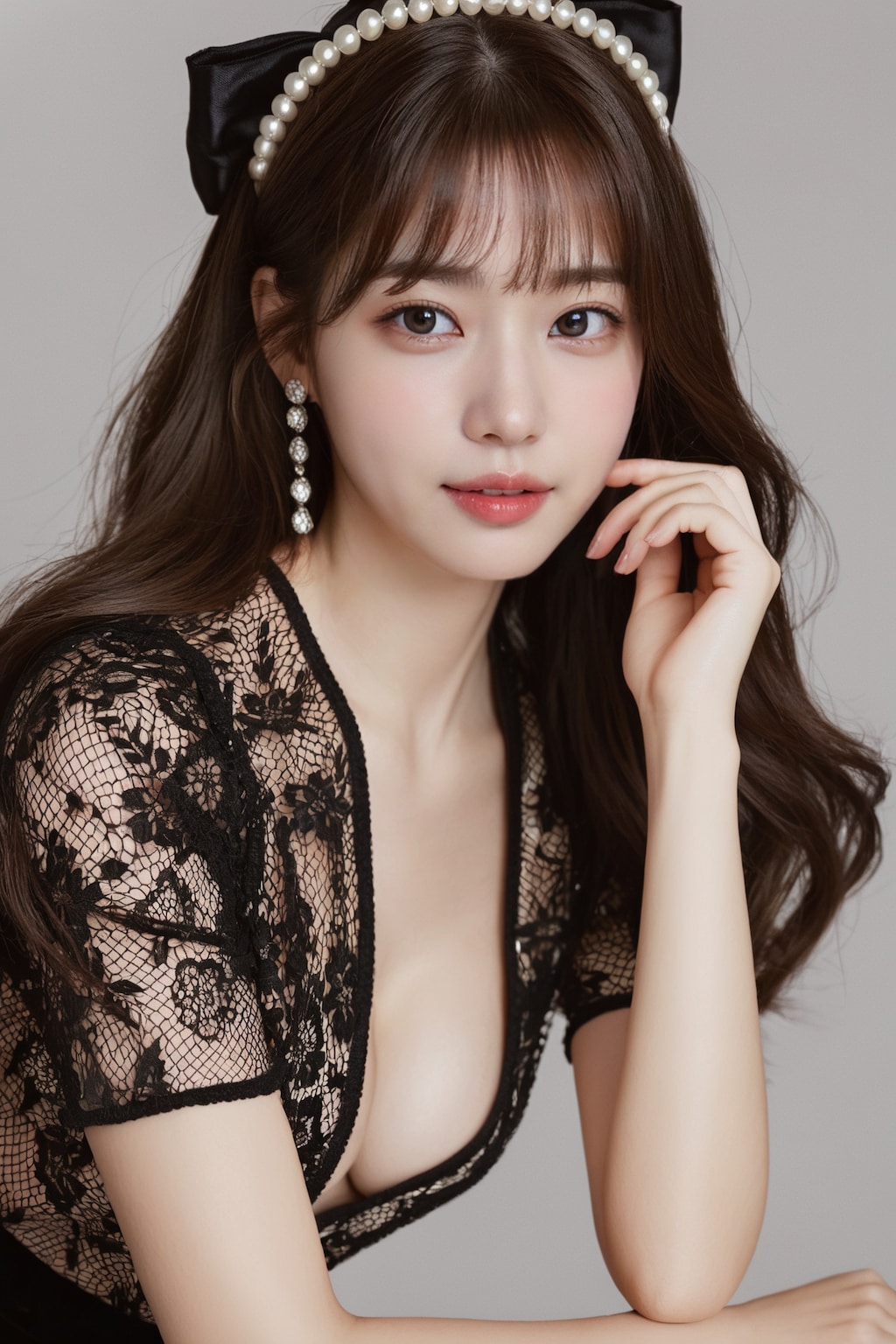 Black dress & negligee ?