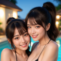 ビキニの２人48 2枚目