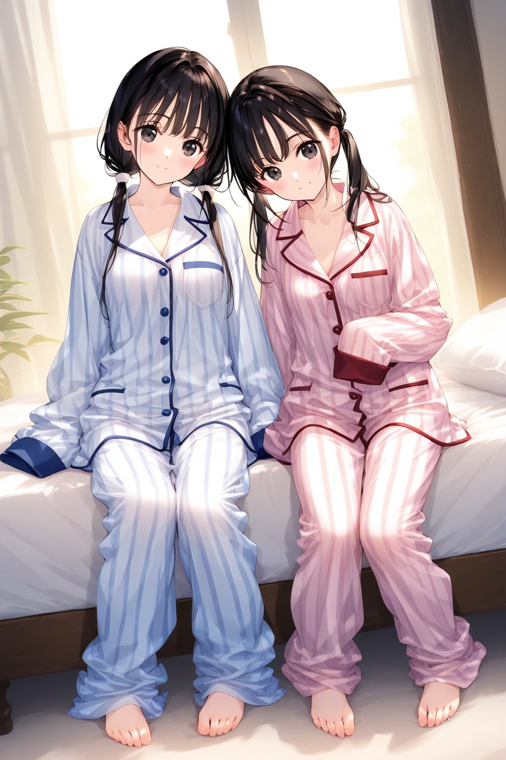 どのパジャマ姿が好き？ | の人気AIイラスト・グラビア