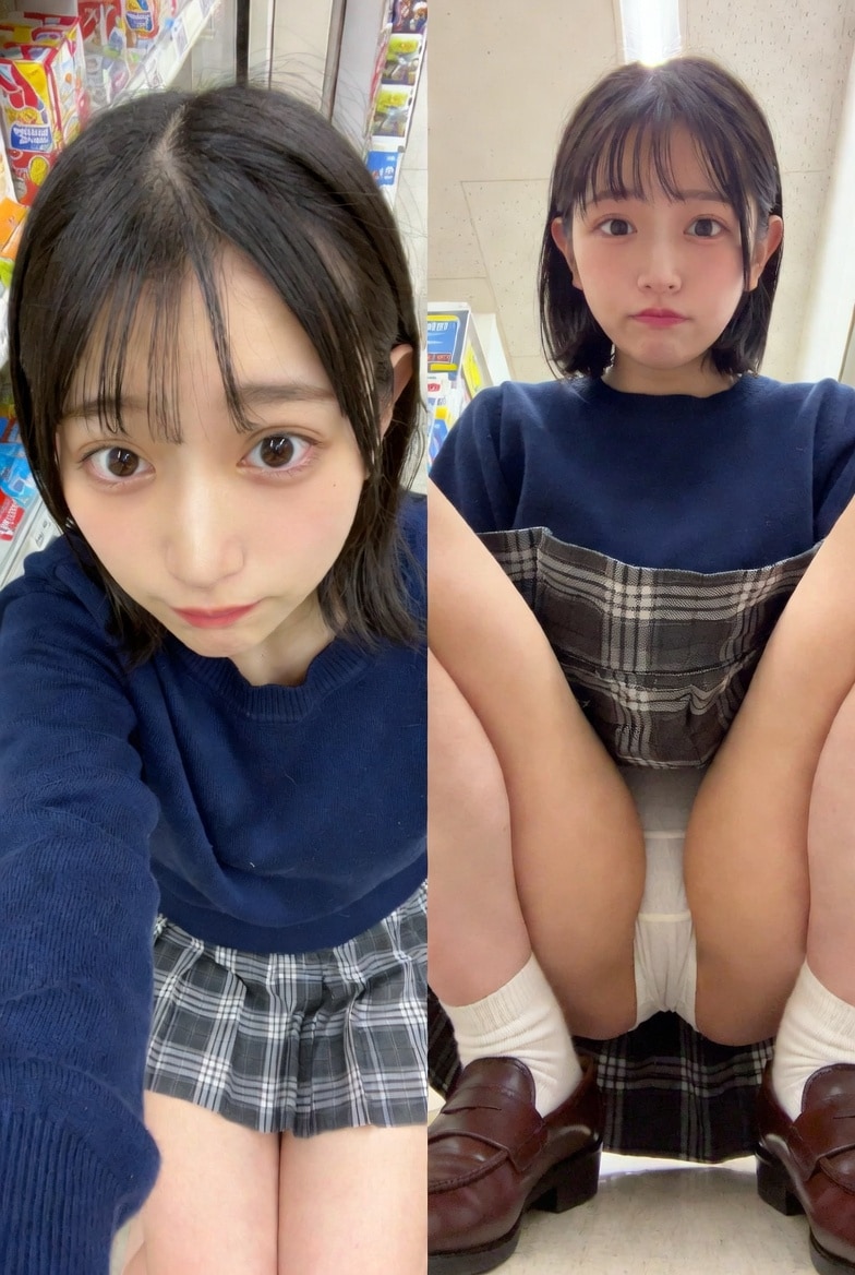 コンビニ微エロ