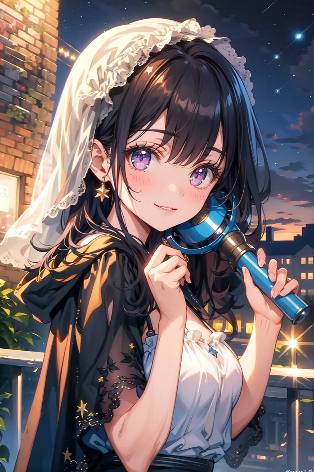 お星さまを観測するの