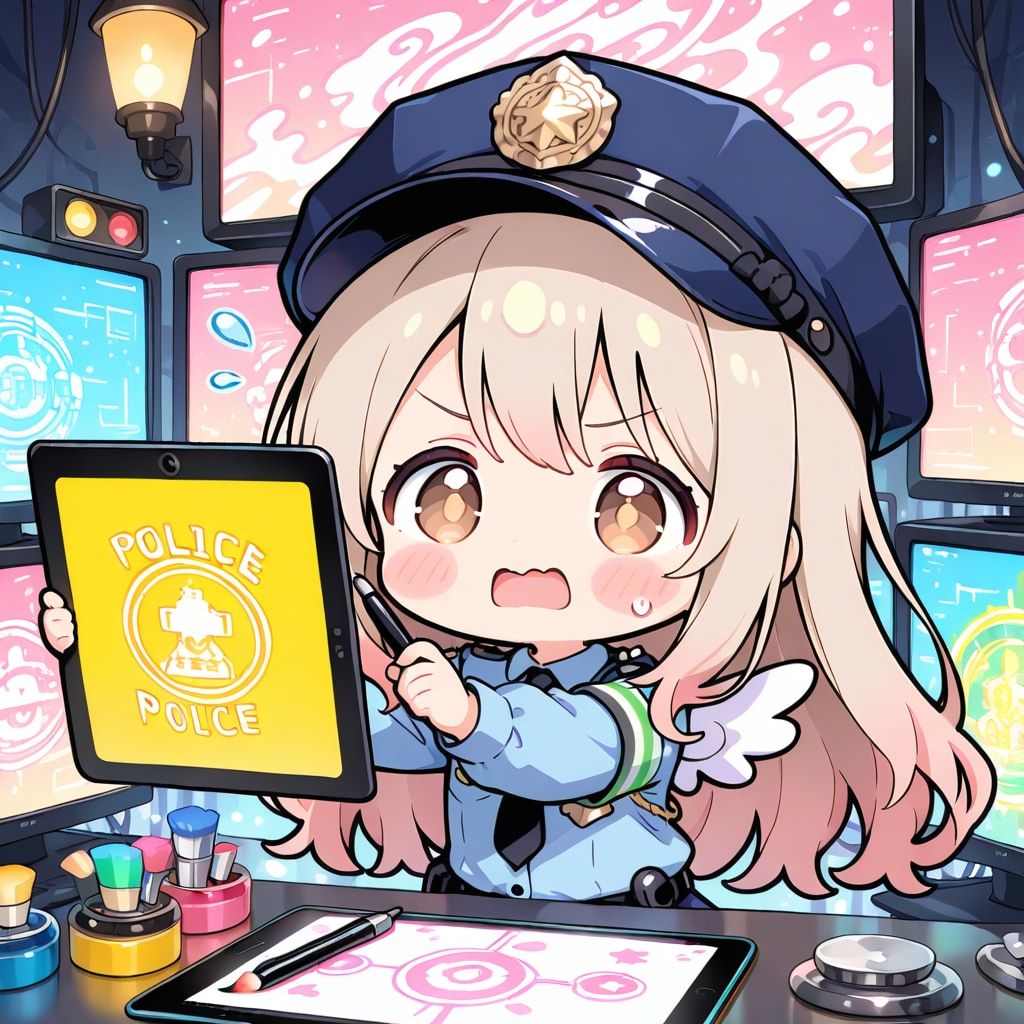 ガサ入れキターーー！ | の人気AIイラスト・グラビア