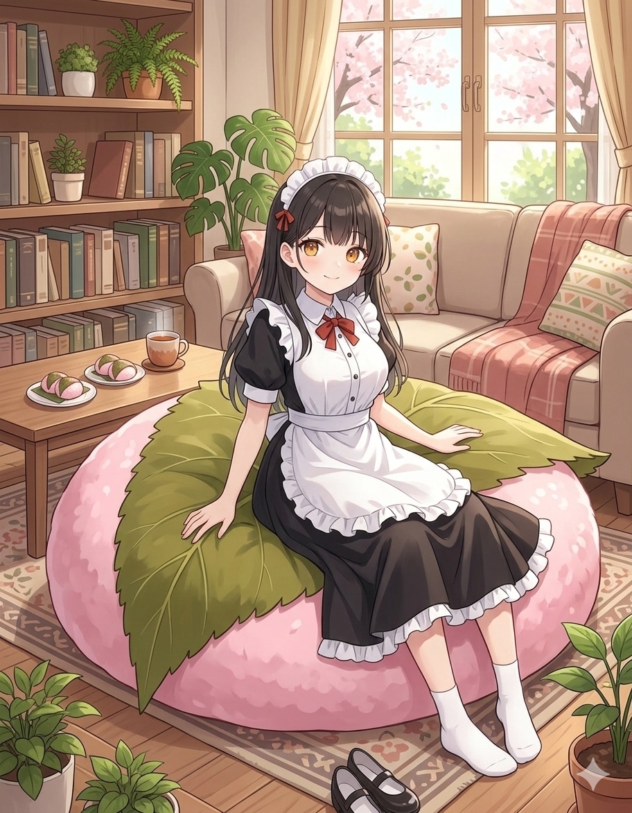 桜餅くっしょん | の人気AIイラスト・グラビア