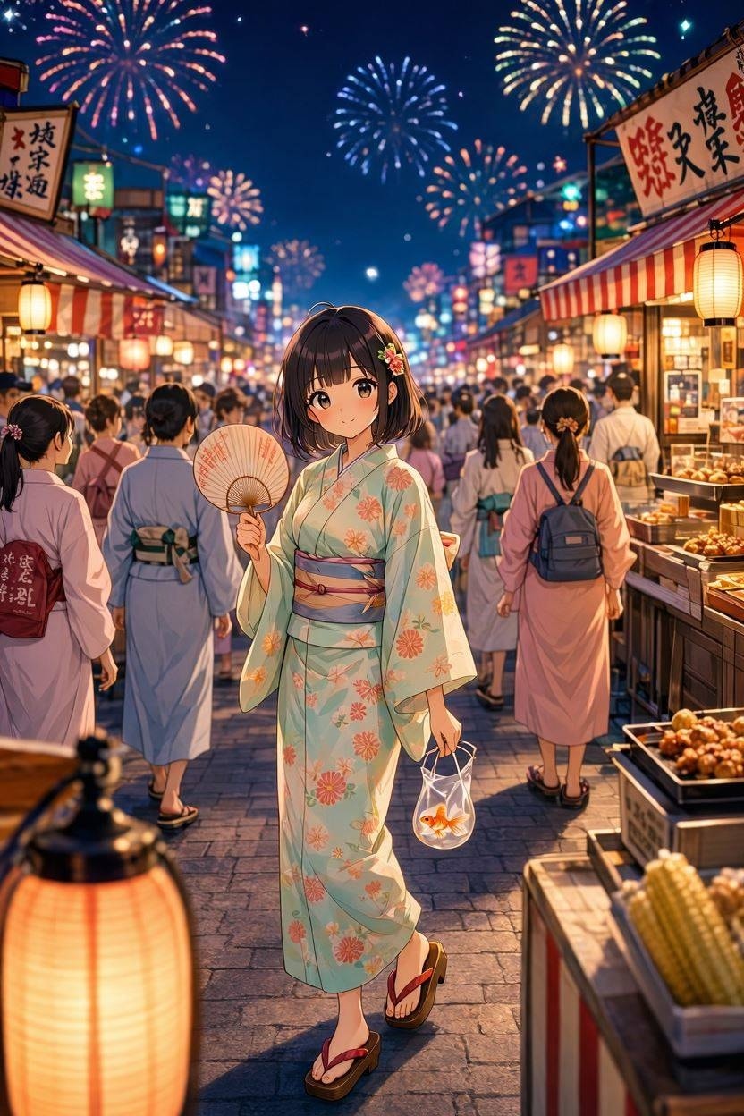 夏祭り(MAI-Image-2.5-Flash)