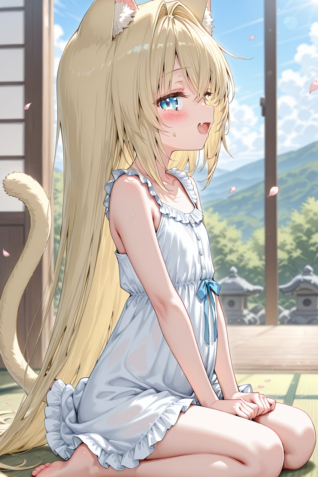 ネコミミサマードレス