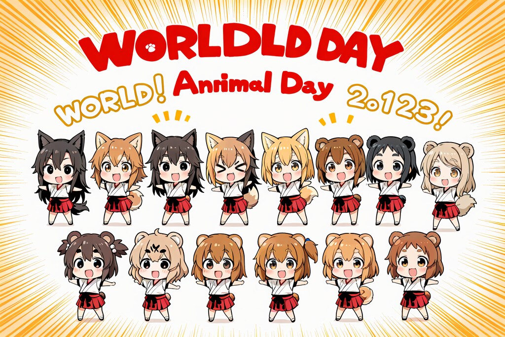 １０月４日は世界動物の日