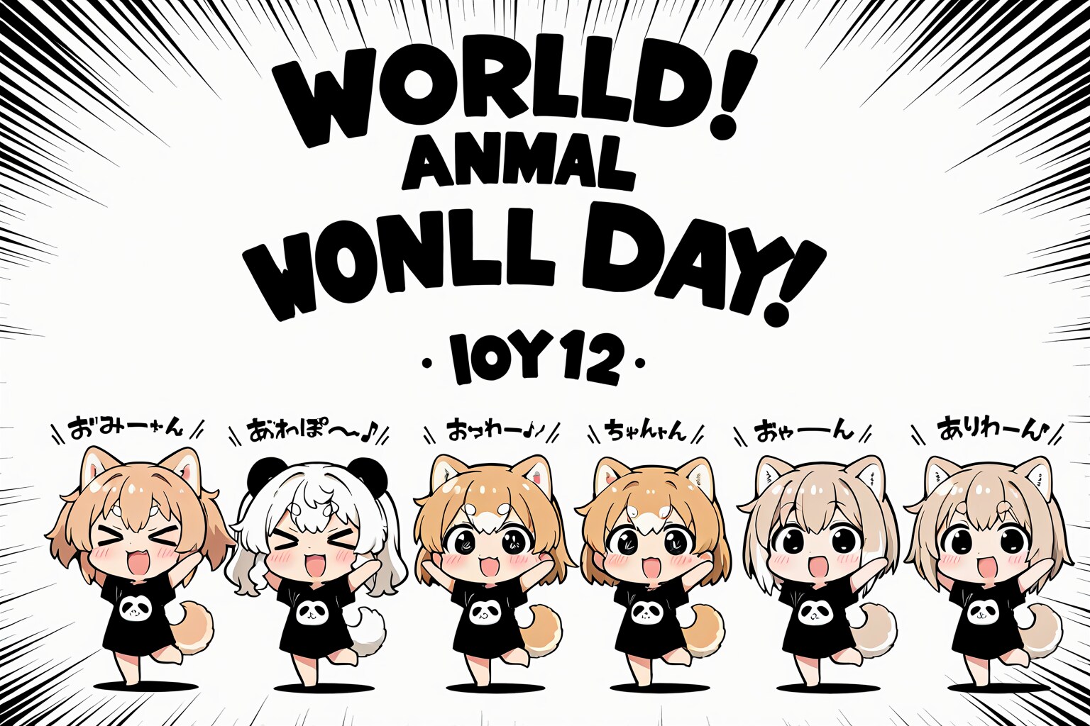 １０月４日は世界動物の日 | の人気AIイラスト・グラビア