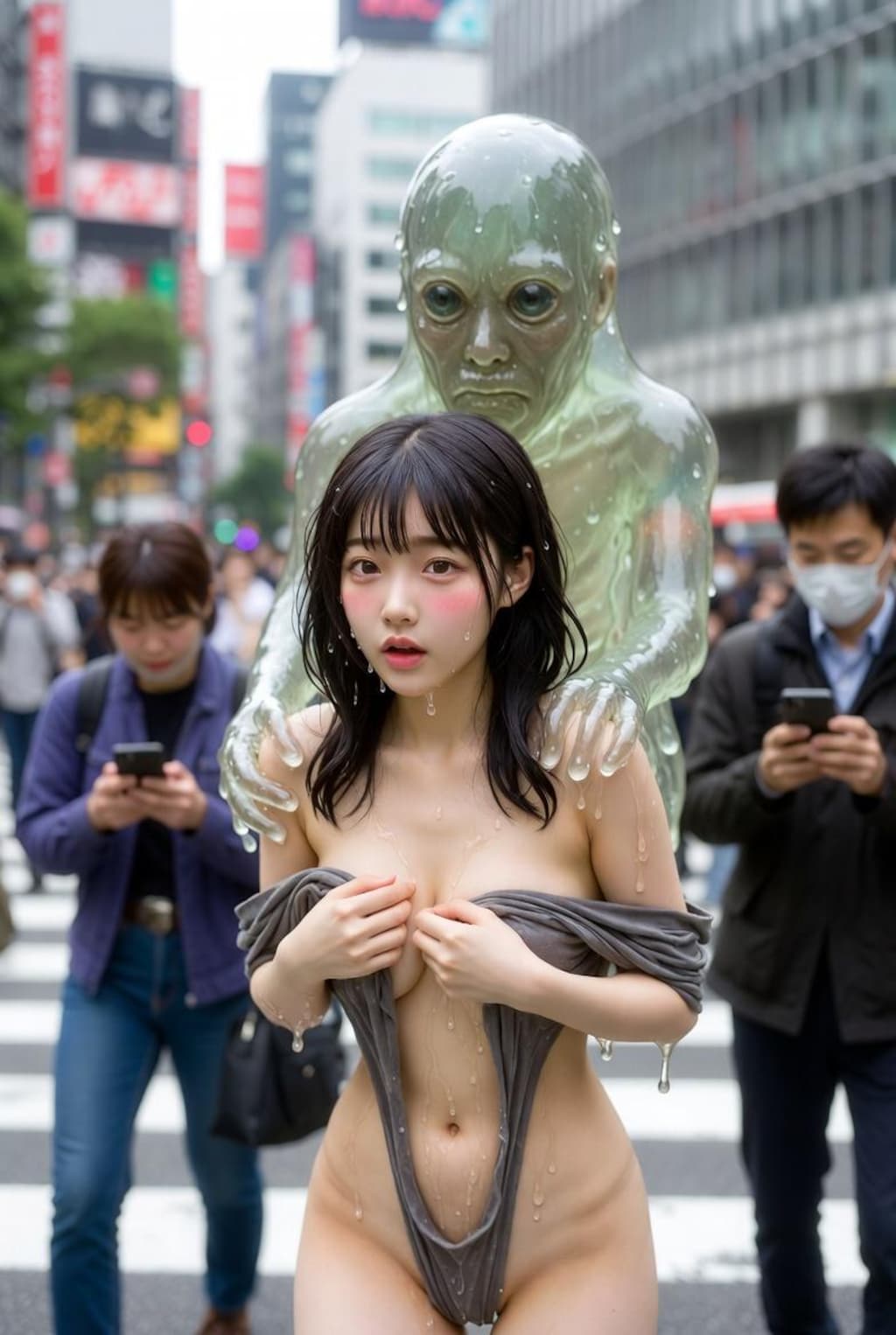 ある日突然、渋谷に地球外生命体が降り立った…