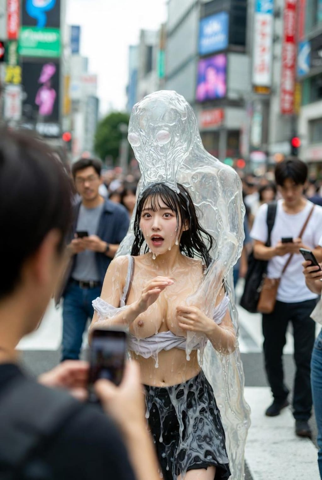 ある日突然、渋谷に地球外生命体が降り立った…