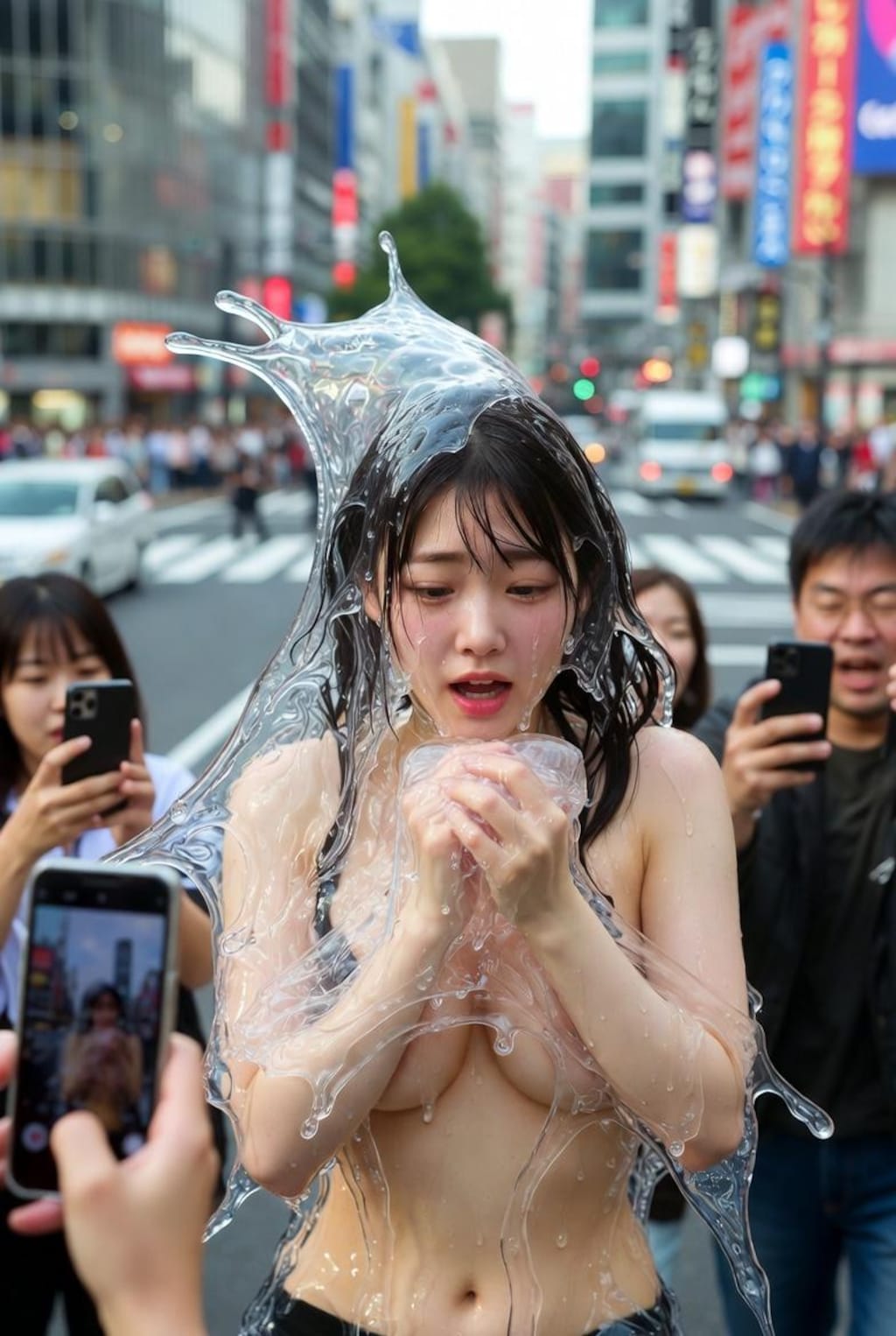 ある日突然、渋谷に地球外生命体が降り立った…
