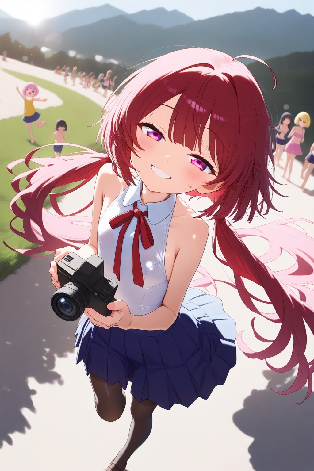 「撮ってあげよっか-♪。」