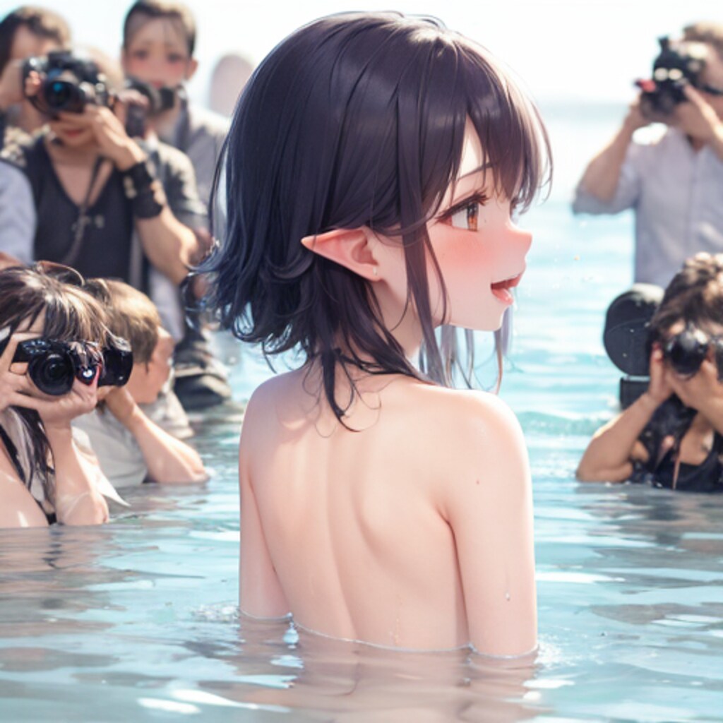 おっぱいを見せつけてみた・・・///