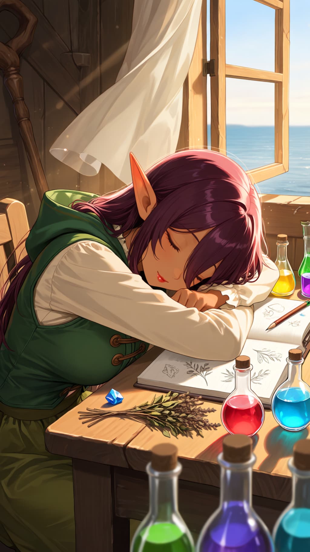 潮だまりの薬草