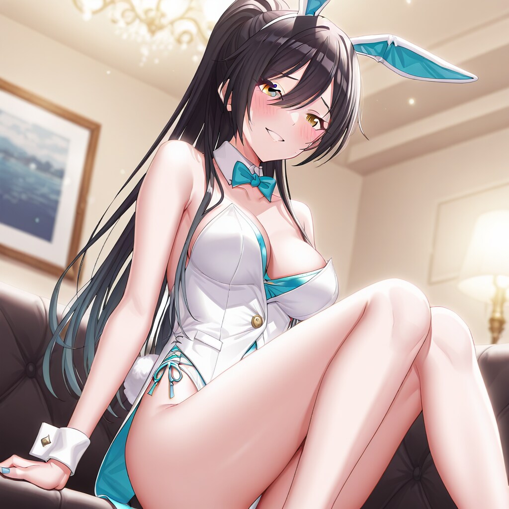【コスプレ】バニーガール衣装を着た白瀬咲夜　by #QILIN Ver. 01