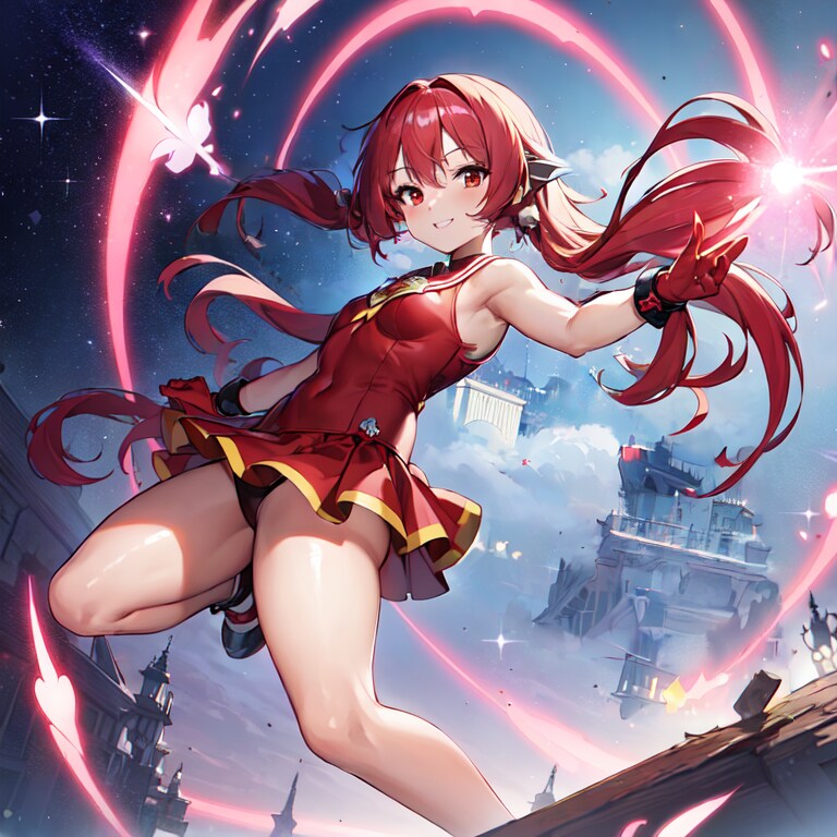 ツインテール魔法少女 (複数)
