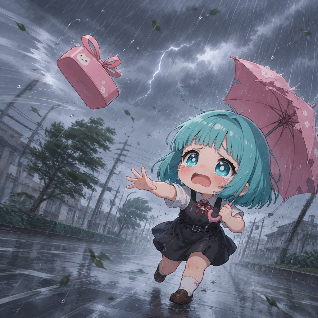 あっ‼️わたしのお弁当がぁ〜💦