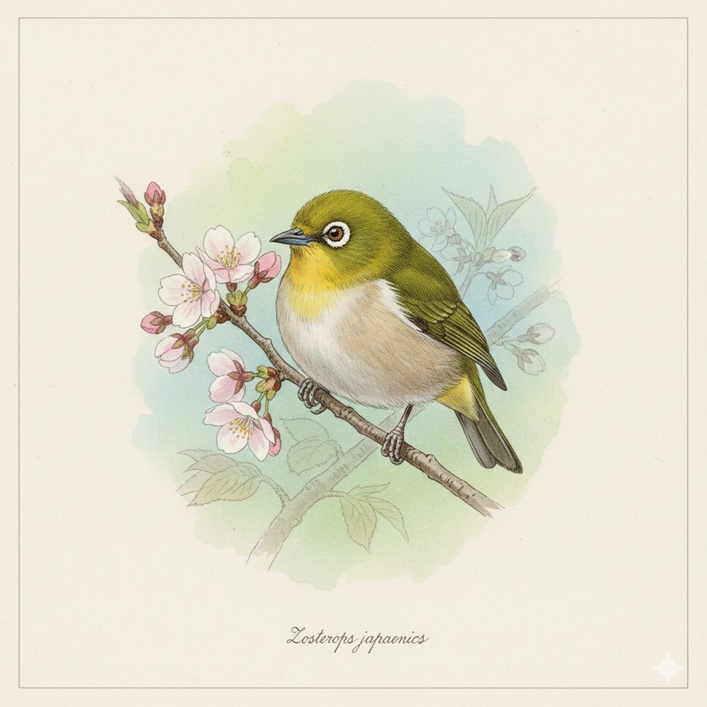 鳥(水彩画)(Gemini)(24)