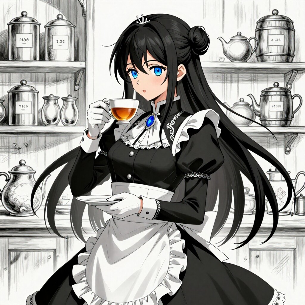総メイド長１ | の人気AIイラスト・グラビア