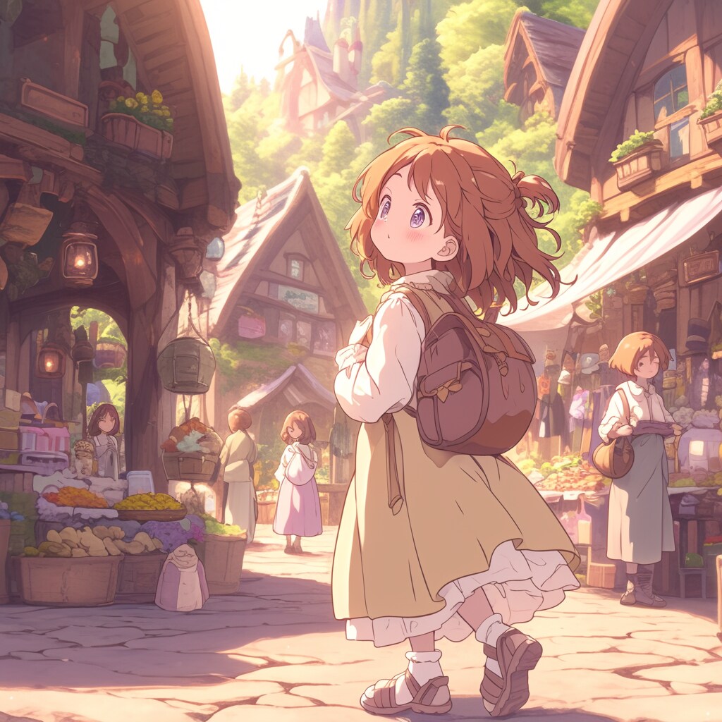 街と女の子 Towns and Girls