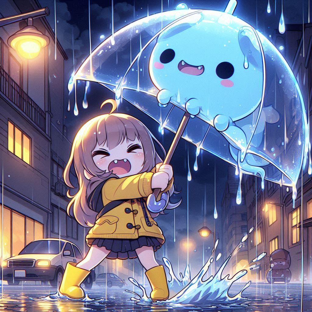 雨モンスター