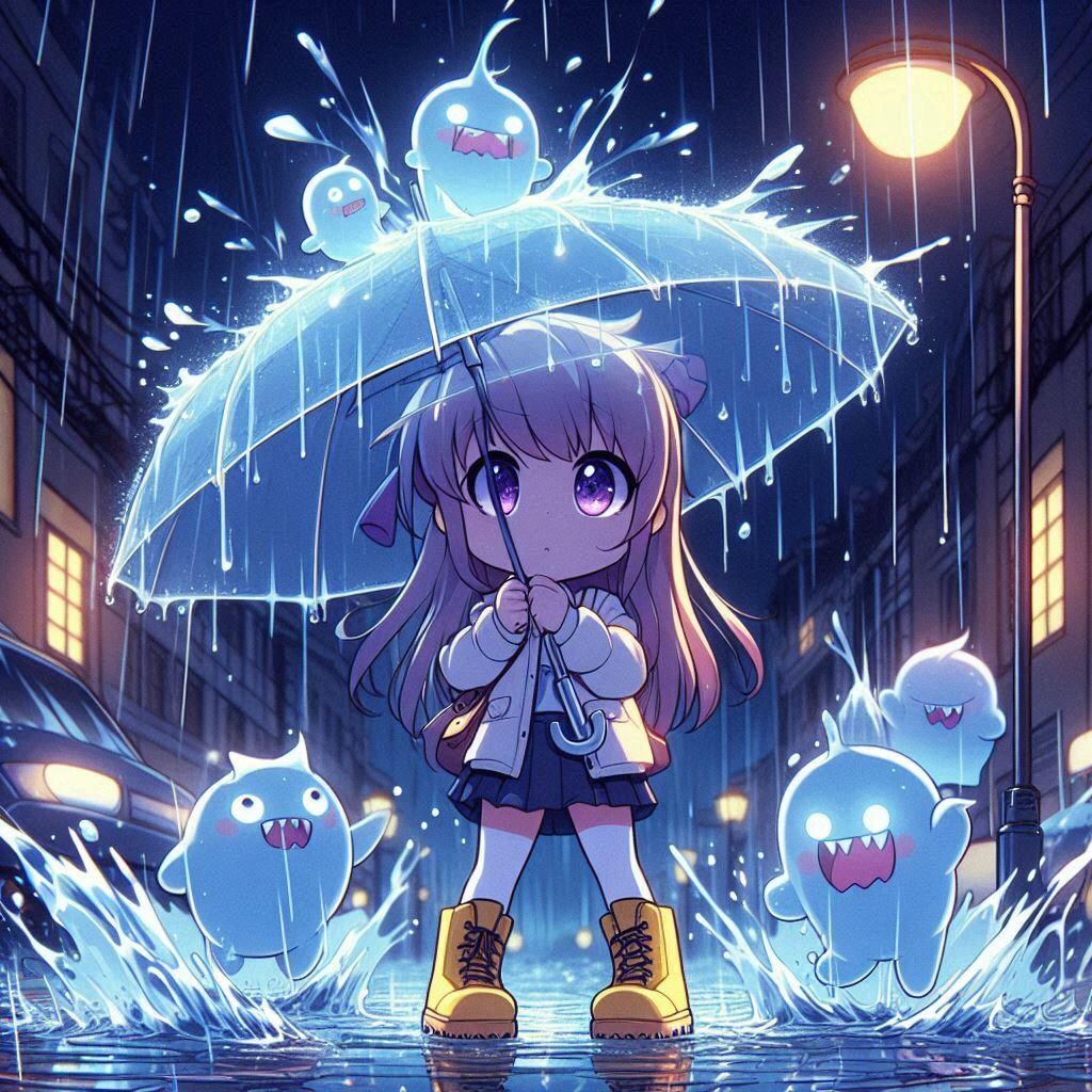雨モンスター