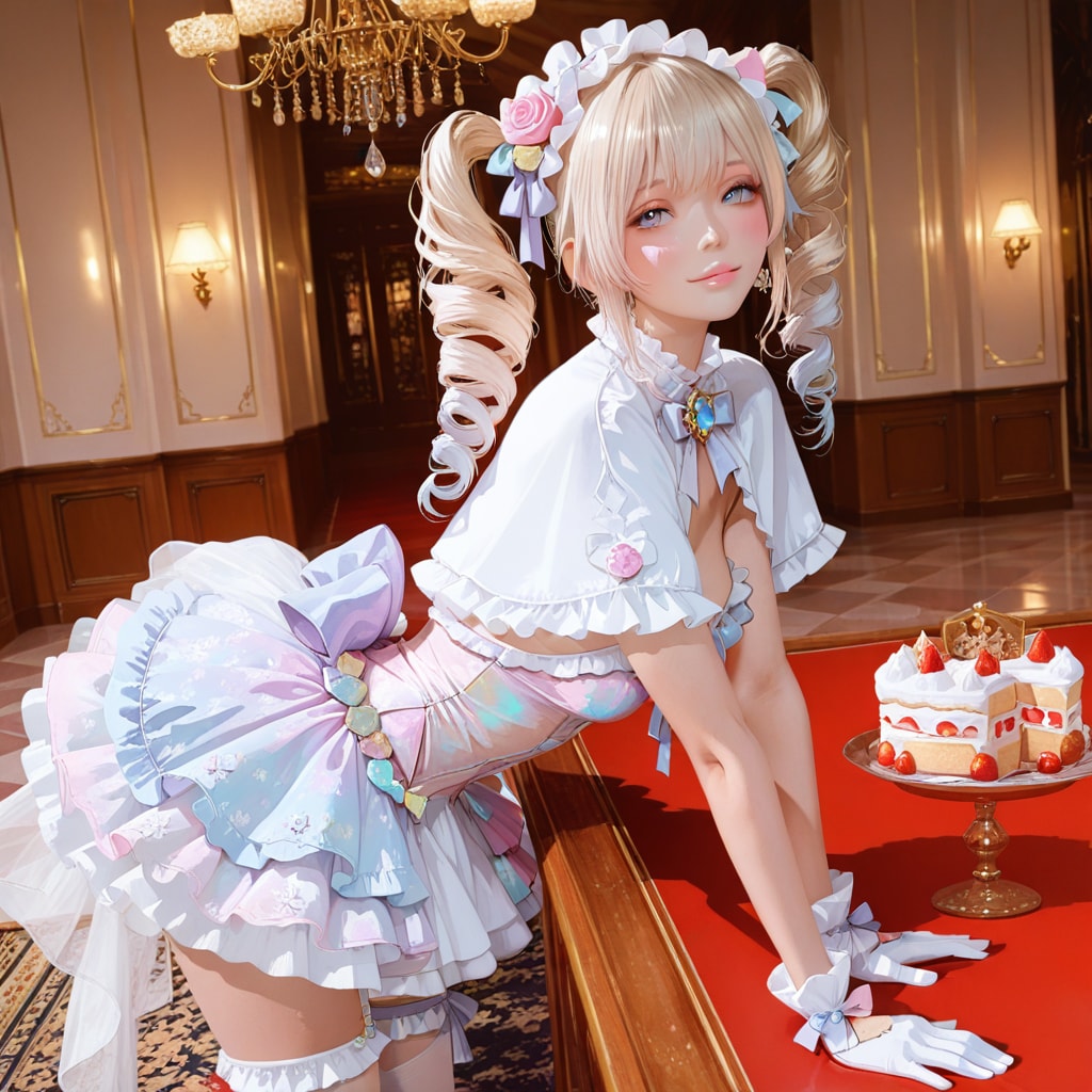 LARIMARちゃんとAPRICOTちゃんのphoto realistic比較