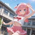 桃華ちゃんでスリーブレス(∩´∀`∩)💕 3枚目