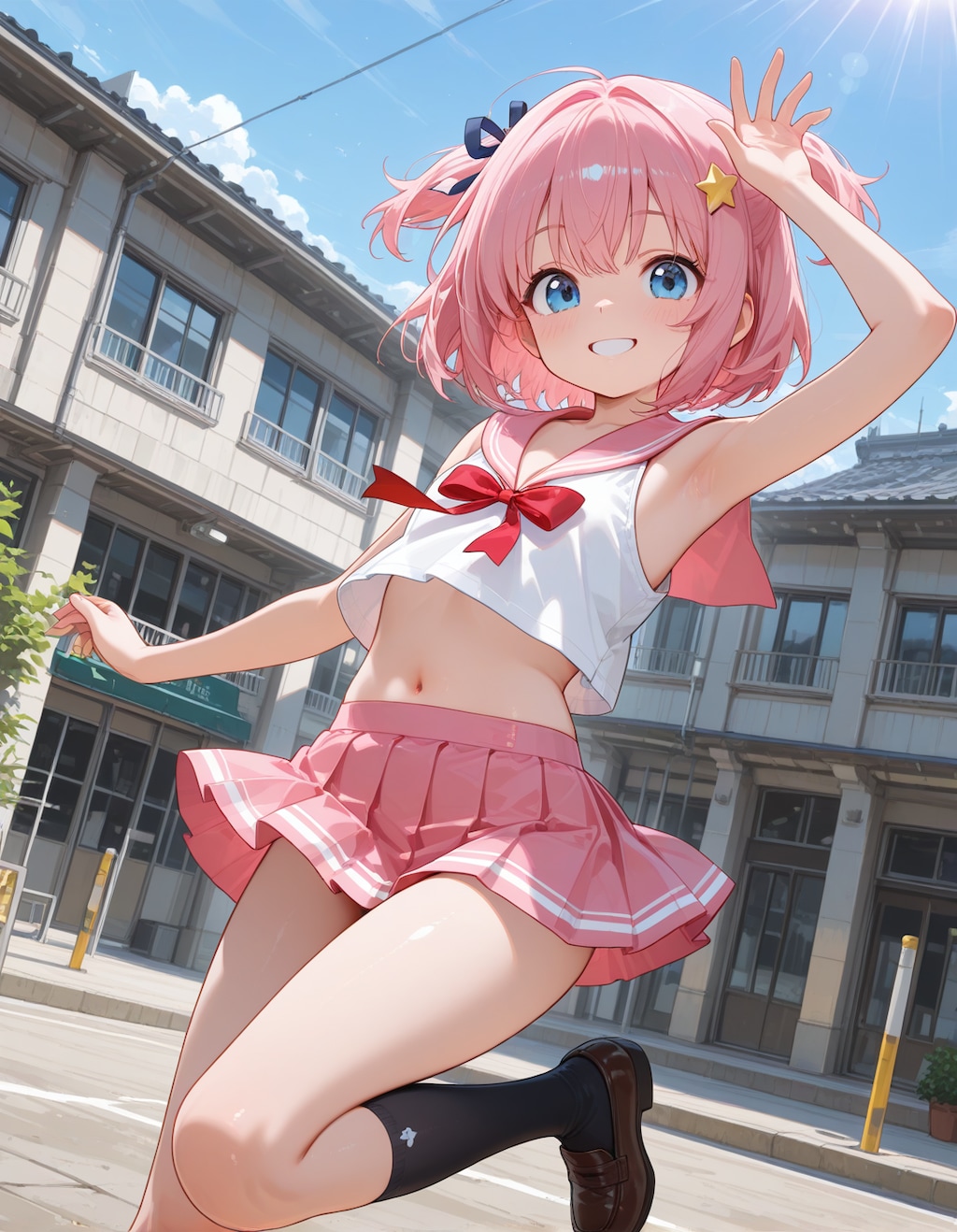 桃華ちゃんでスリーブレス(∩´∀`∩)💕