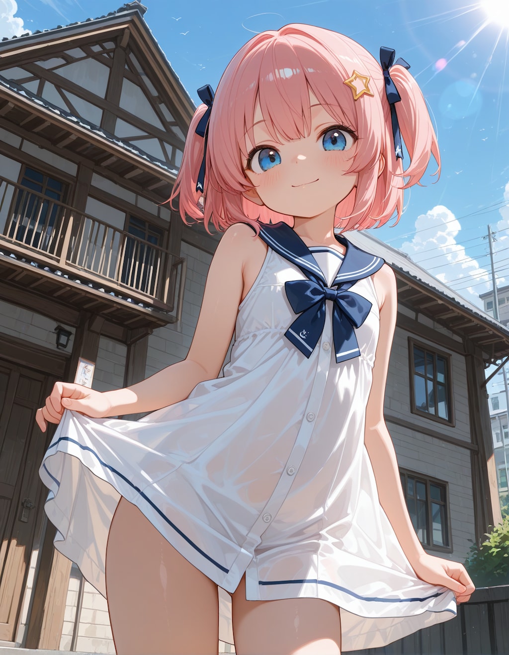 桃華ちゃんでスリーブレス(∩´∀`∩)💕