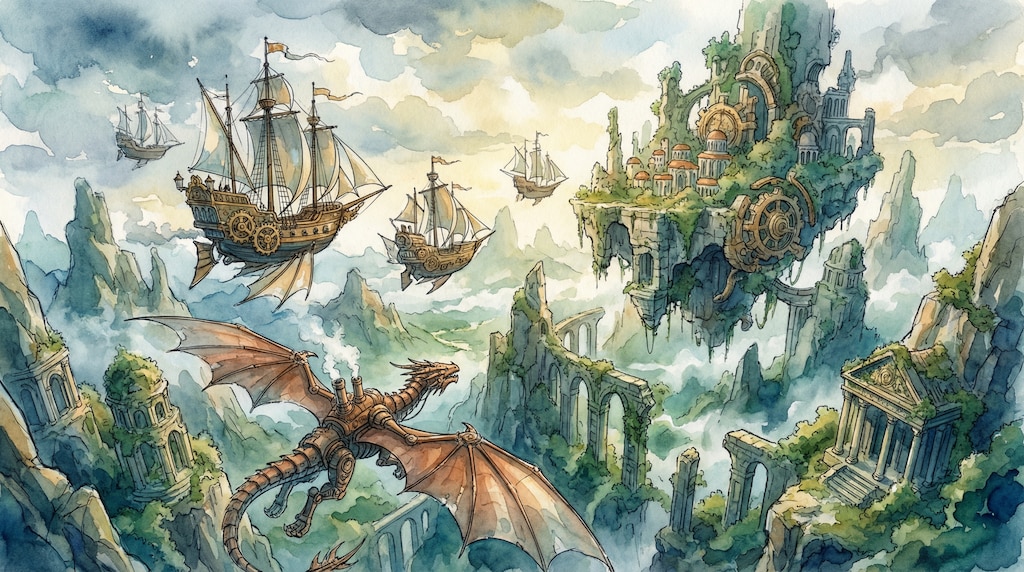 Geminiで水彩お試し