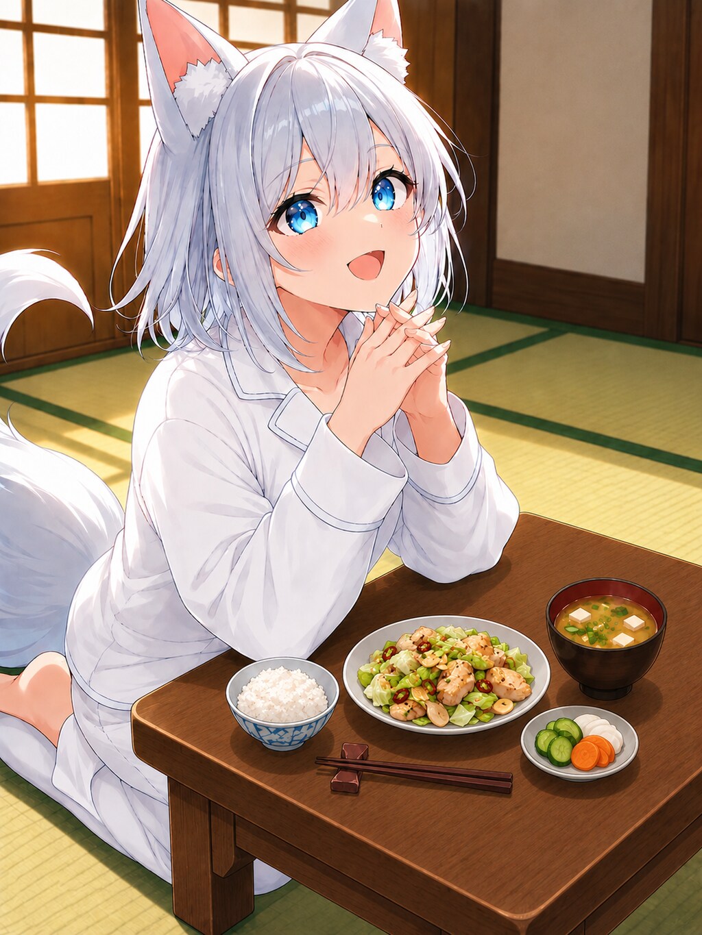 鶏むね肉とキャベツのペペロン炒め