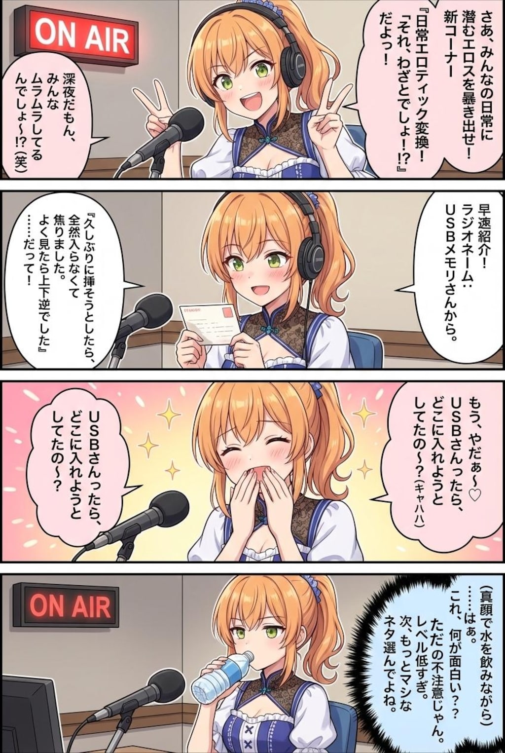 アキナ奮闘中〜深夜のハイテンションラジオで毒を吐く編〜
