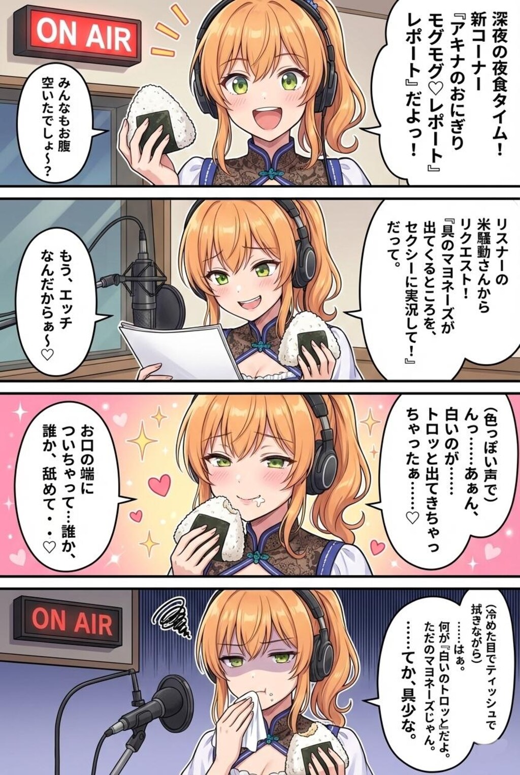 アキナ奮闘中〜深夜のハイテンションラジオで毒を吐く編〜