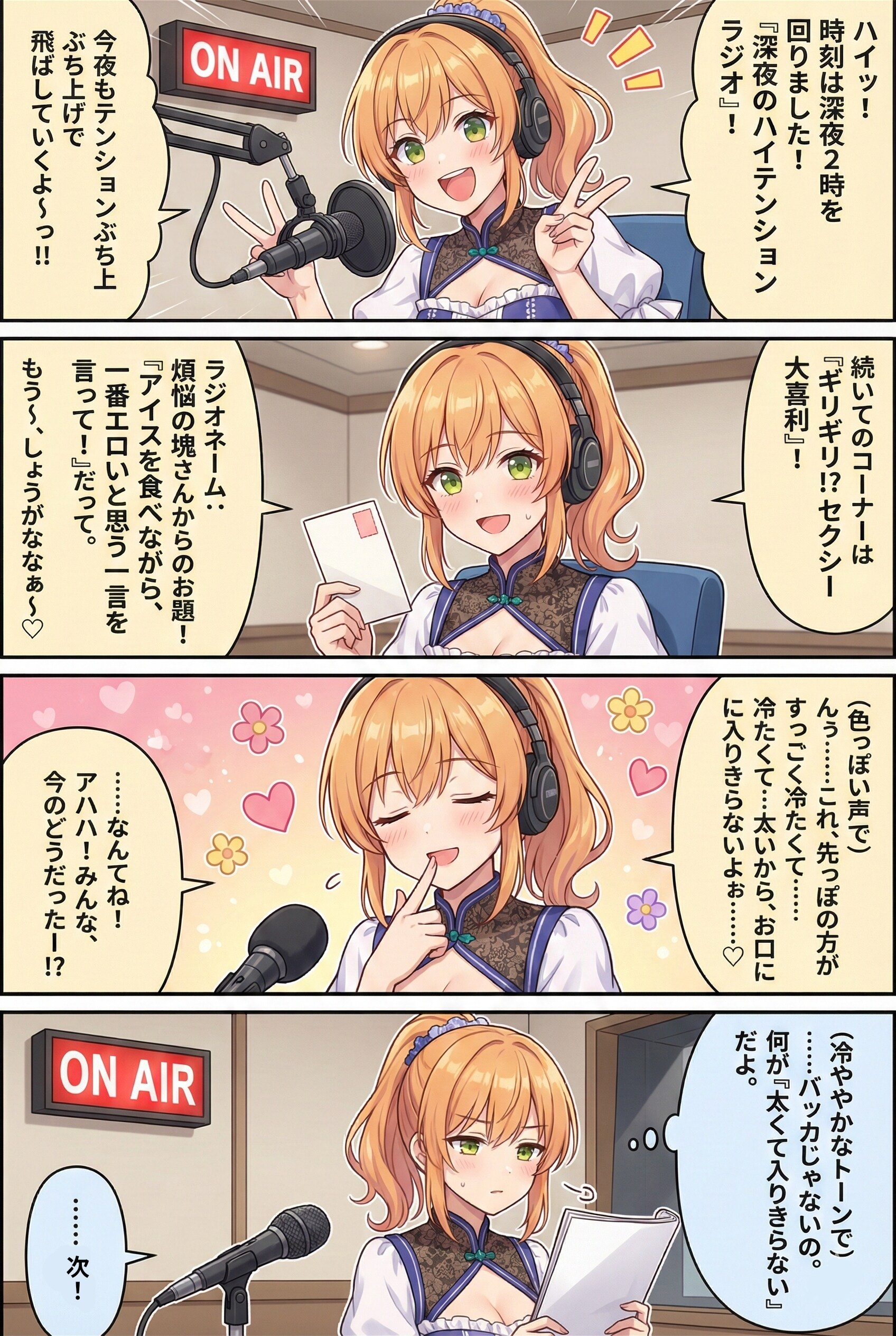 アキナ奮闘中〜深夜のハイテンションラジオで毒を吐く編〜