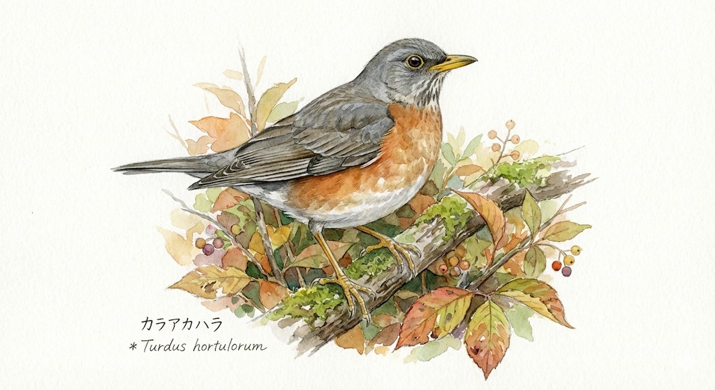 鳥(水彩画)(Gemini)(102)