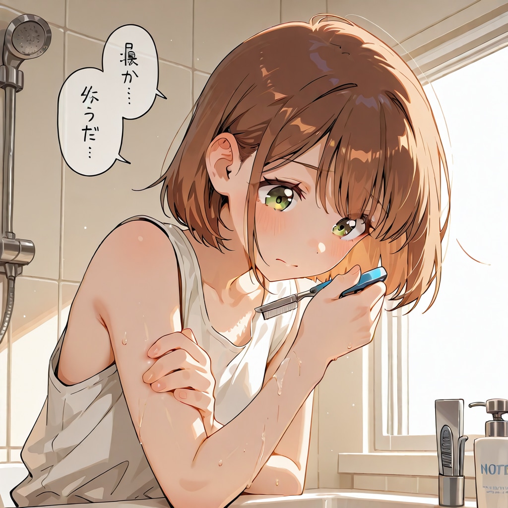 妹が体毛の剃毛 | の人気AIイラスト・グラビア