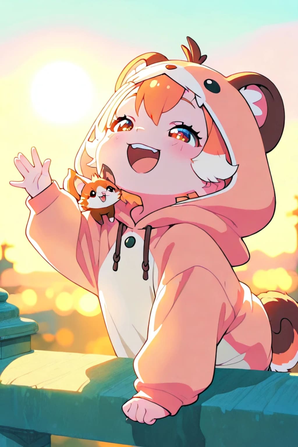 モモンガパーカー