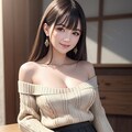 オフショルダーセーターいろいろ① 9枚目