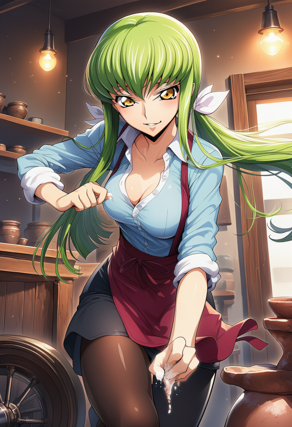 回転の中心 ― Clay and Calm