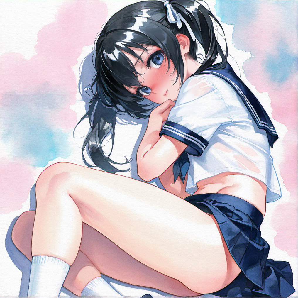 パステルな制服