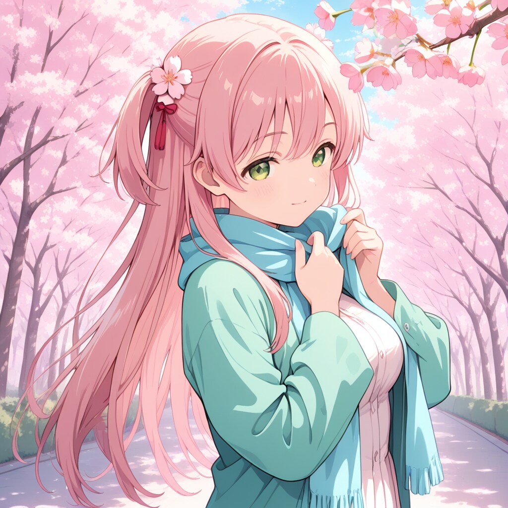 シェフの気まぐれイラスト(桜ver.) その2