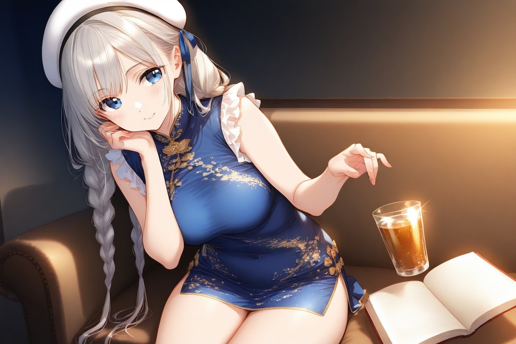 静けさの中の微笑み